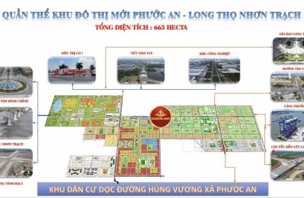 Saigonland Nhơn Trạch - Mua bán Đất nền  dự án HUD Nhơn Trạch sẵn sổ hồng riêng - pháp lý an toàn.